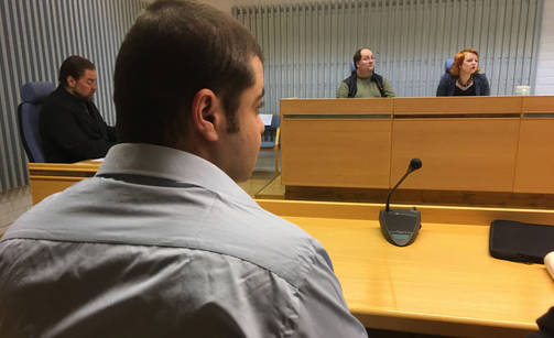 Oulun käräjäoikeus tuomitsi Esho Yoaarish Zayyan 9 vuoden ja 6 kuukauden vankeuteen taposta ja huumausainerikoksesta. (ARI KETTUNEN)