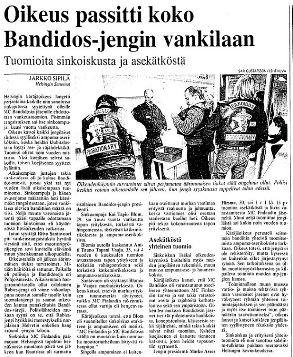 Helsingin Sanomat 28.10.1995