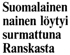 Helsingin Sanomat 6.5.1982.