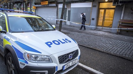 Poliisi tutki Helsingborgissa räjähdystä alkuvuodesta samalla kadulla, jota pitkin nyt ampumisesta epäillyn nähtiin pakenevan.