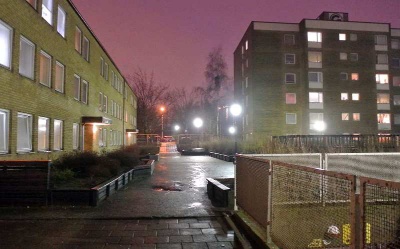 Malmön Rosengårdin lähiö on Ruotsin haavoittuvia alueita. Monet rikolliset tulevat näiltä alueilta.jpg