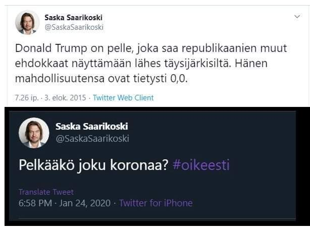 Saska komentaa.<br />Sinä kuolet.