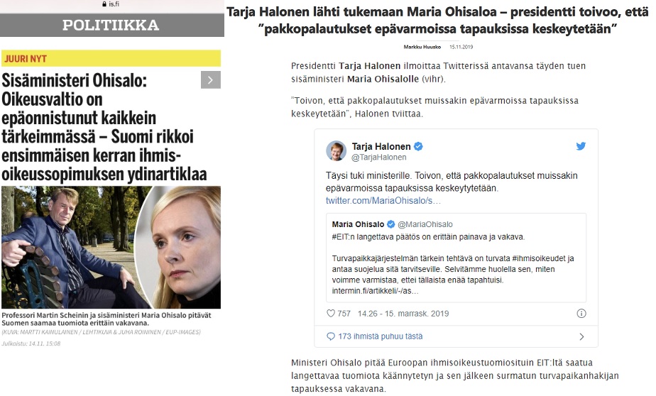 IS ja Uusi Suomi
