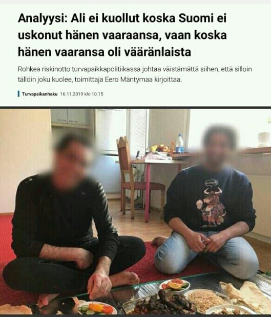 YLEn toimittajaässä Mäntymaa kertoo Alin surullisen tarinan.