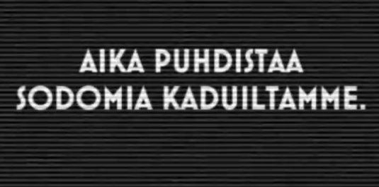 videon sanomaa