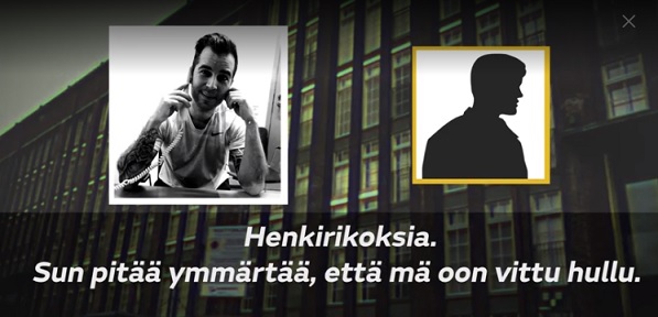 Kuvakaappaus videolta.
