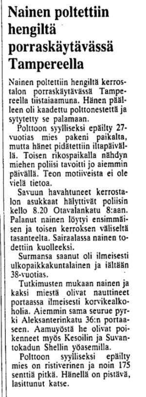 19.02.1992 Nainen poltettiin rappukäytävässä Tampere.jpg