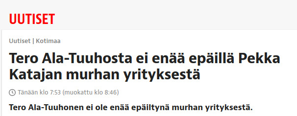 Tero Ala-Tuuhonen on syytön