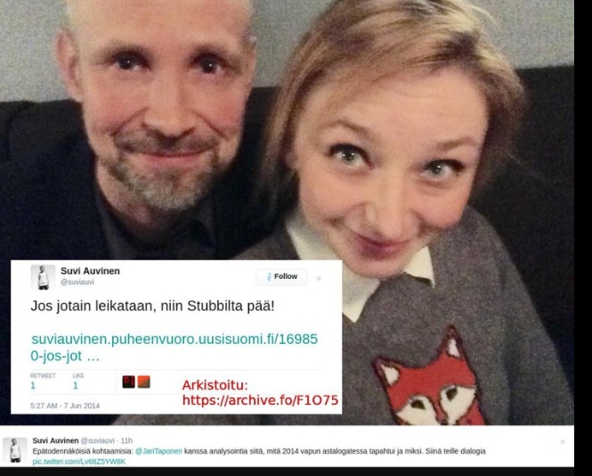 Ylikomisario ja valtakunnananarkisti. Kuvituskuva.