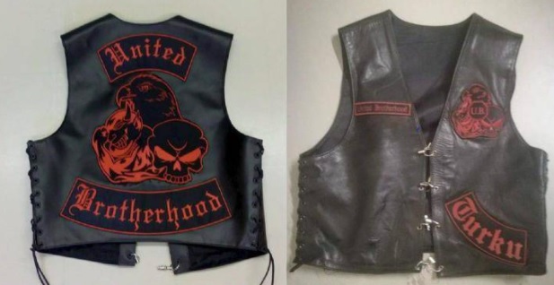 United Brotherhood vastustaa lakkauttamisvaatimusta ja vetoaa muun muassa ilmoitukseensa, jonka mukaan ryhmää ei enää ole. POLIISIHALLITUS / LEHTIKUVA