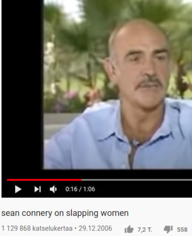 Connery tarjoilee myös läpyjä jankkaaville leideille, mikäli muu ei enää auta.jpg