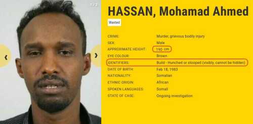 Murhaaja, eriskummallinen 190cm kyyryselkäsomali Mohamad Ahmed Hassan.jpg