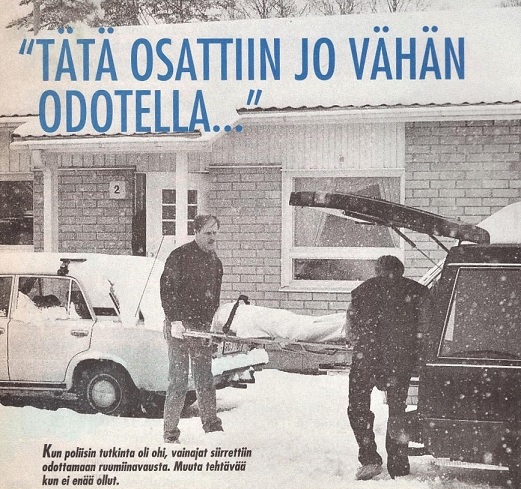 Kuva Rikosposti toukokuu 1992.