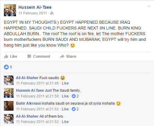 Valehteliko al-Taee kirjoituksissaan vai "katumisessaan" - mitäs luulette?