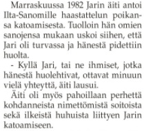 Alibi 2/21 s.55, teksti Linda Rantanen.