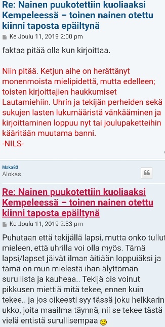 Nepä ne ovat yhtä lailla profiilien ja äiti-ihmisten mielessä...