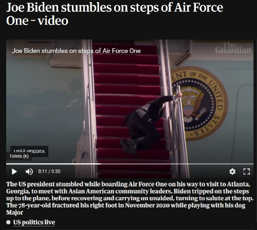 Pressa-Joe kompastui tänään kolmesti yrittäessään päästä Air Force Onen kyytiin.jpg