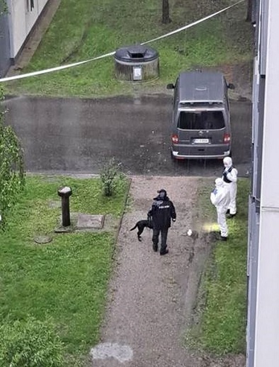 IL/Lukijan kuva.  Poliisin mukaan tilanne tapahtui Sauvakadulla noin kello 14.20 aikaan keskiviikkona.