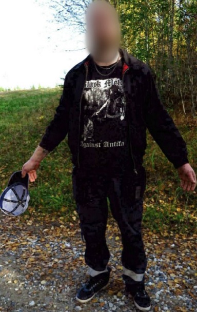 Epäilty murhaaja kuvattuna kiinniottohetkellä. KUVAT: POLIISI