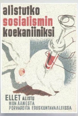 1948-vaalijuliste on hyvin ajankohtainen, mutta porvaripuolue ei ole kuin ennen.jpg