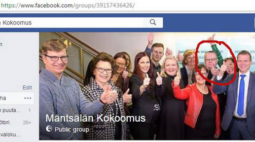 Kokoomus oli tietoinen Auran aiemmasta rikoshistoriasta. Tuorein petosvyyhti tuli puolueelle kuitenkin yllätyksenä. (KUVAKAAPPAUS)