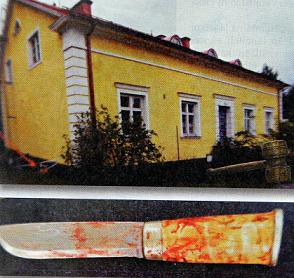 Tekopaikka ja tekoväline. Kuvat Poliisi