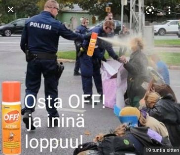 Kelle tahansa kuuluu tarjoilla, jos sana ei kuulu: