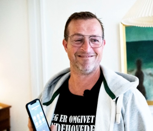 Herman Himle vuonna 2021. Kuva: Nils Meilvang / Ritzau Scanpix / AFP
