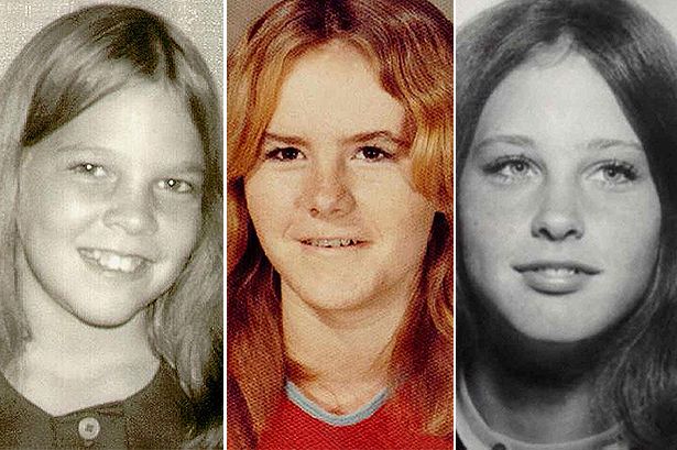 Vasemmalta oikealle Julie Ann Moseley (9), Renee Wilson (14) sekä Rachel Trlica (17)