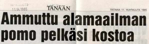 IltaSanomat 11.4.1995.