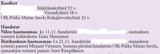 Koillismaan Sanomat 26.11.2020.