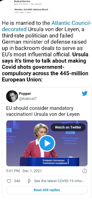Mies mRNA-firman pomo ja vaimo käskyttää pakkorokotuksia, mutta kaikki on tietysti ihan ok, ei jäävi.jpg