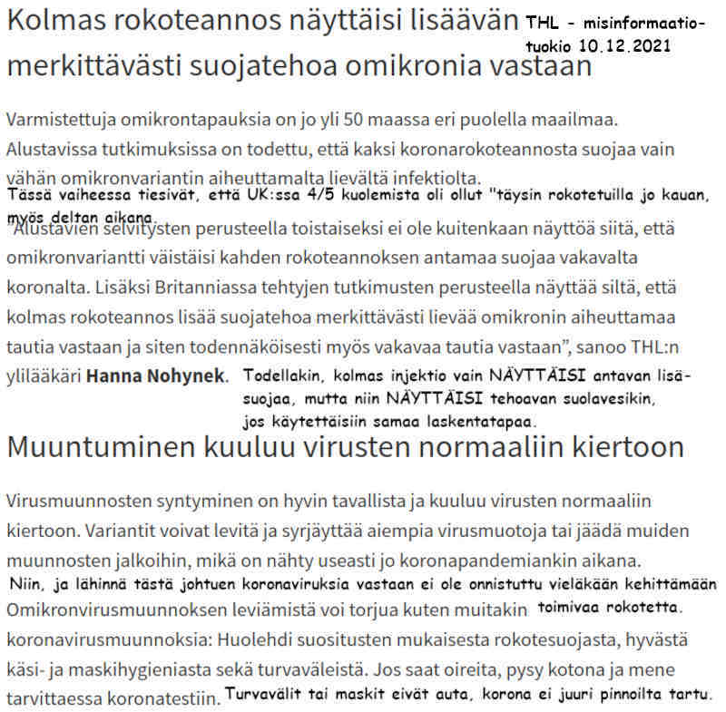 THLn palturia siinä vaiheessa, kun he tiesivät ettei tavalliselle rokottamattomalle olisi omikronista mitään riskiä.jpg