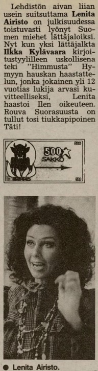 Iltalehti 17.7.1987.