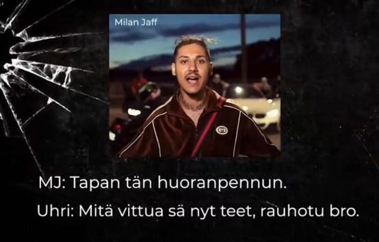 Milan Jaff projisoi.