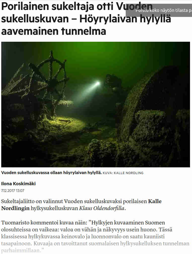 Vainaja oli sukellusharrastaja.jpg