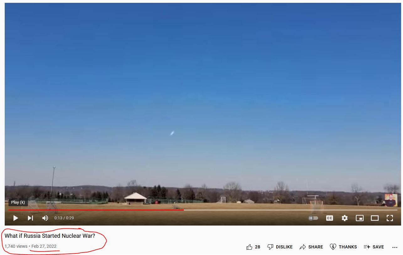 Kinzal ohjus todellisuudessa Youtube video helmikuulta - ryssät valehtelee taas.JPG