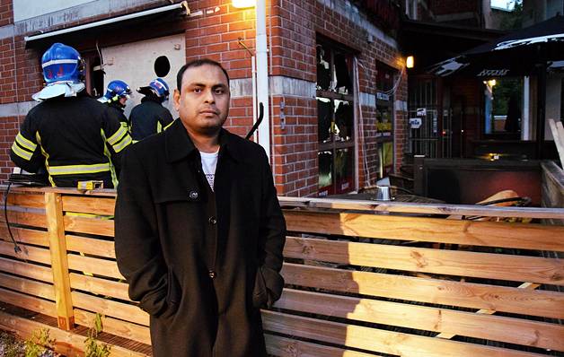 Mohamed Mobin näki läheltä, miten hänen elämäntyönsä tuhoutui yhtäkkiä täysin. (KUVA: VESA MÄKINEN / HS)