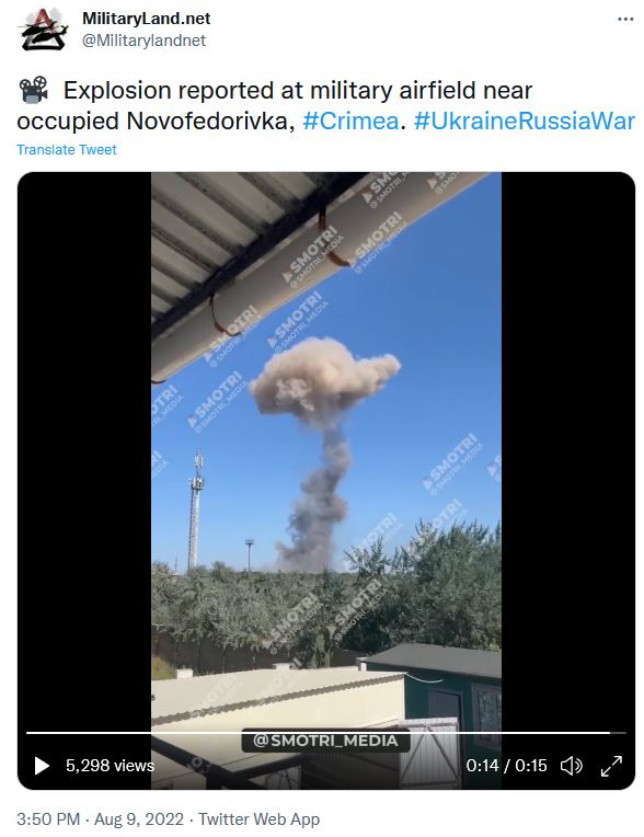 räjähdys lentokentällä Krimin Novofedorivkassa.JPG