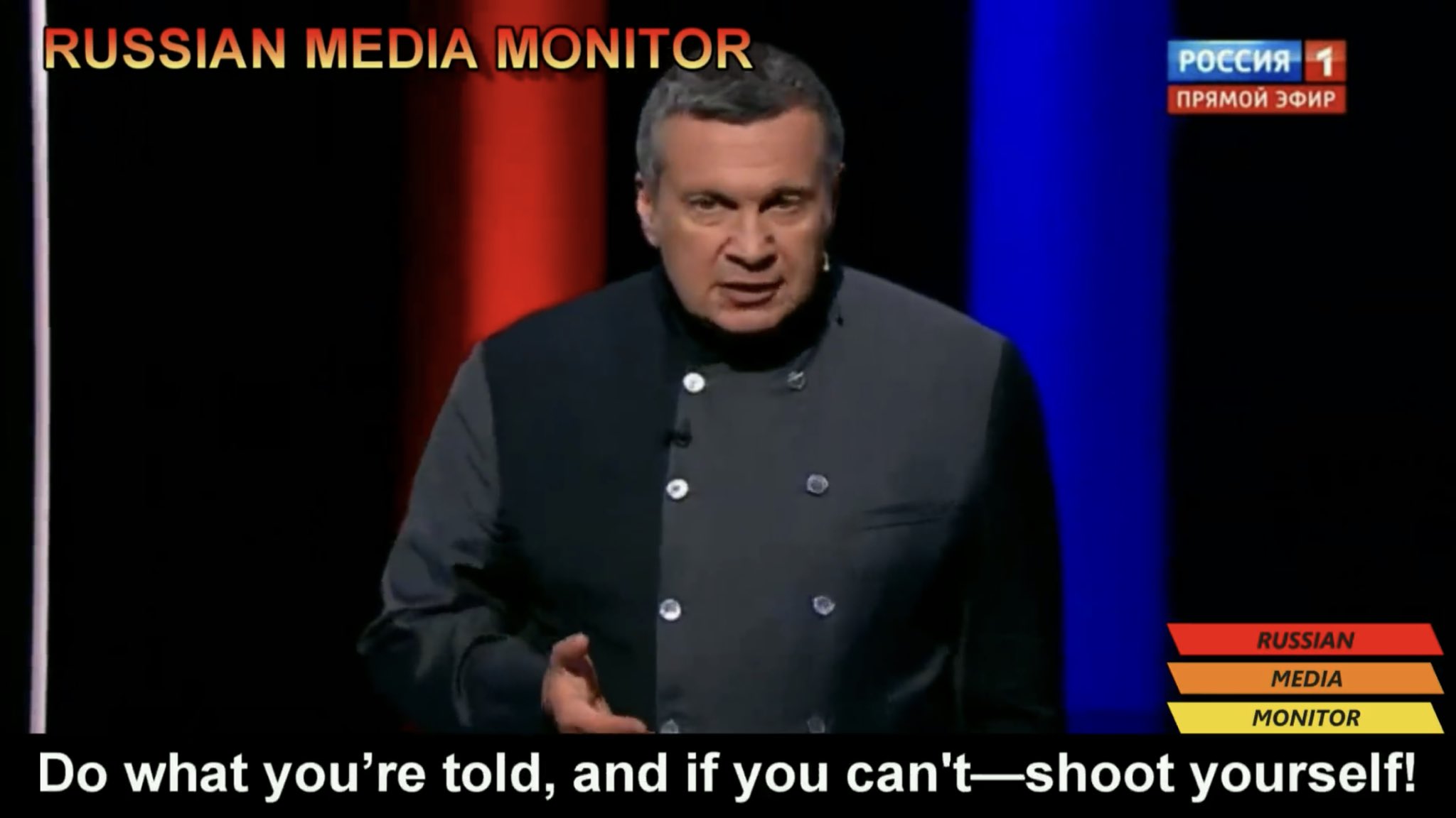 Vladimir Solovyov antaa ohjeita Rossya1 lla.jpg