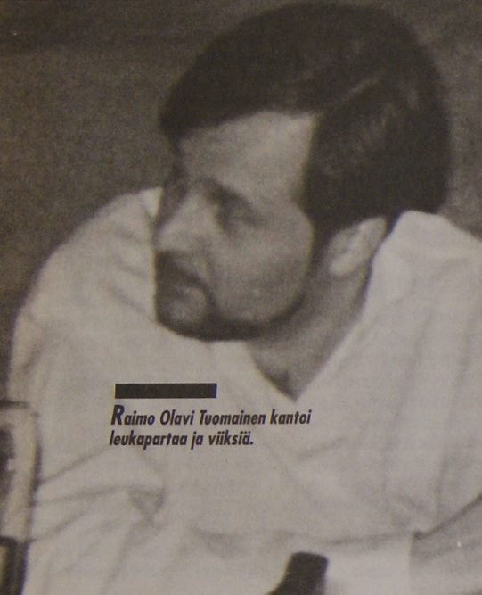 Raimo Olavi Tuomainen. Hän oli kuollessaan 36-vuotias.