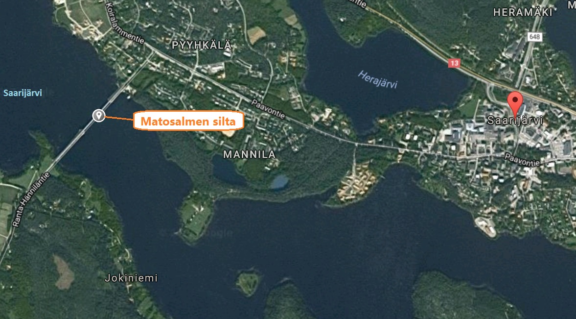 Saarijärven Matosalmi, Saarijärvi.jpg