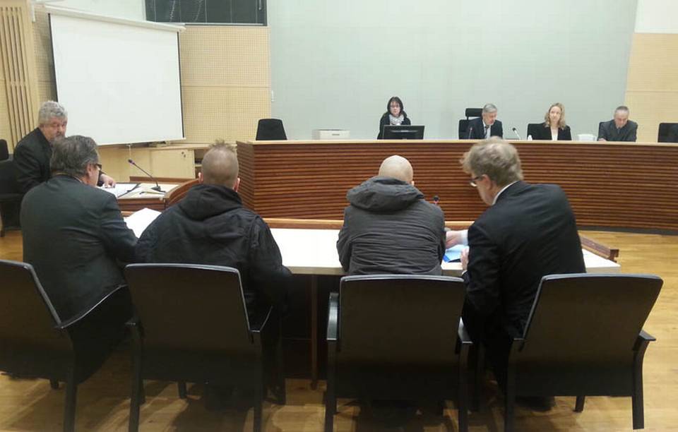 Käräjäoikeudessa Iisalmessa alkoi Sukevan henkirikoksen käsittely keskiviikkoaamuna. Käsittelyyn on varattu koko päivä. Kuva: Jaana Martikainen