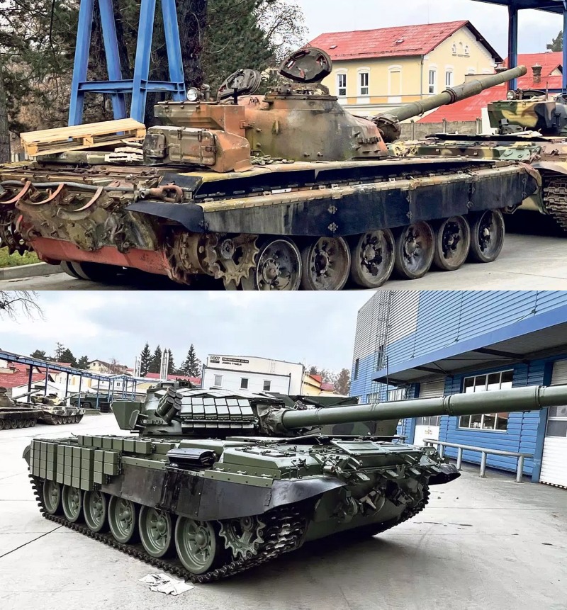 Tsekkiläisen Excalibur yhtiön kunnostama ja modernisoima tankki.jpg