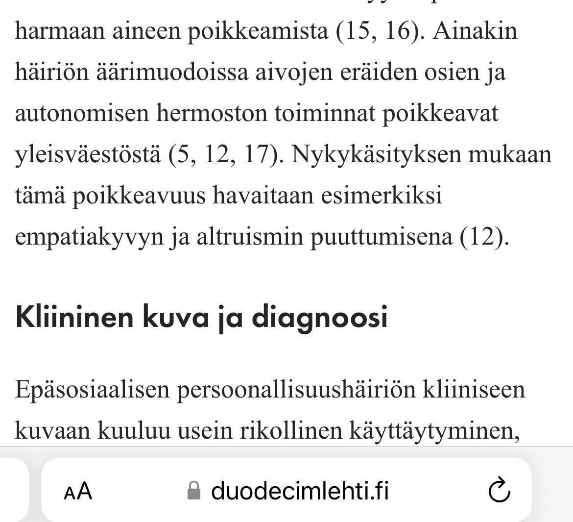 Epäsosiaalinen persoonallisuushäiriö