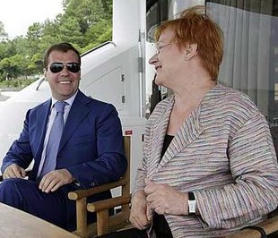 Kumpikin näistä henkilöistä ihaili Saksan Demokraattista tasavaltaa. Vanha rakkaus ei ruostu...