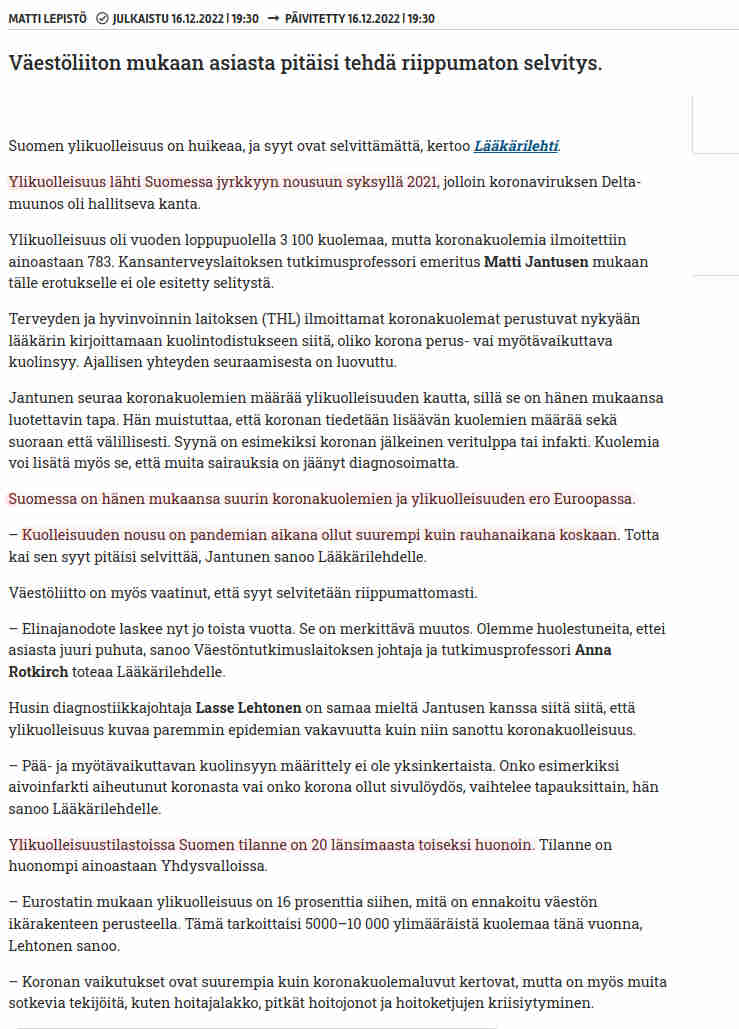 Ennatysmainen ylikuolleisuus - The Asiantuntijat aimailevat syyta moiseen, mutta geenitransfektioteknologiaa ei edes mainita.jpg