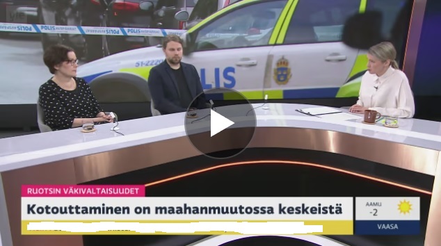 Kuvakaappaus uutisen videosta.