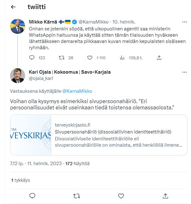 ehkä_hatusta_vedetty_ehkä_ei_tämän_lääketieteellisen_asiantuntijan_twiitti_eli_voihan_olla_kysymys_esimerkiksi_sivupersoonallisuushäiriö_kuten_arvioi_psykiatri.JPG