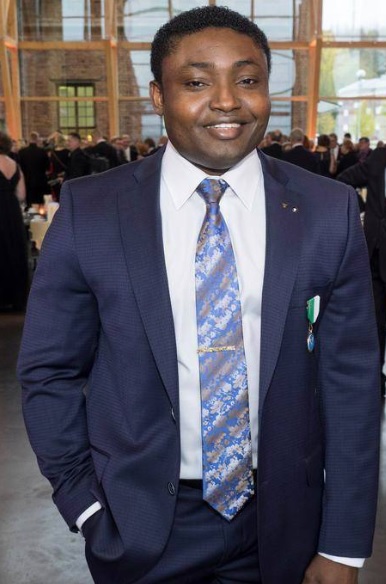 Simon Ekpa arkistokuvassa. JUHA TANHUA.